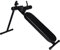 GORILLA SPORTS® Sit Up Bank - Verstellbar, gepolsterte Beinfixierung, Max. Load 200kg, aus Stahl, Schwarz - Trainingsbank, Bauchtrainer, Hantelbank, Fitnessbank, Rückentrainer, Sit-Up