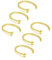 6stk Nasenring Nasenpiercing Fake Nase Lippe Ring Set 20G 18G 16G 6mm/8mm/10mm/12mm Chirurgenstahl Piercing Nasen Schmuck