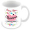MUGGZ Love You Nanna Mug – Personalised Floral Heart Design