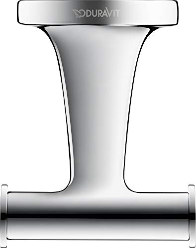 Duravit Handtuchhaken doppelt Starck T, Wandmontage, Chrom, One Size