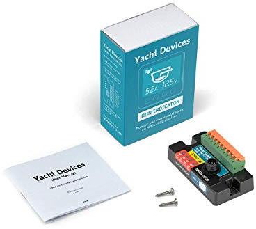 Yacht Devices YDRI 04N NMEA 2000 Run Indicator