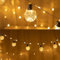 Arespark Guirnalda de Luces, Luces de Navidad Tira 10 Bombillas Bola Redonda, Mando Remoto Uso Interior y Exterior para Fiesta Cumpleaños Boda Navidad Luz