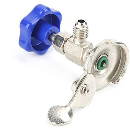 Abridor de botellas de refrigerante para coche, válvula dispensadora, abrebotellas de refrigerante 337B R12 R134A, herramienta de reparación de aire acondicionado para coche a prueba de fugas