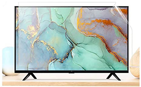 LSSB TV Screen Protector, Anti-reflective Anti-blue Light And Anti-glare PET Material Screen Filter Suitable for 32-75 Inch Displays, Customizable (Color : Matte version, Size : 1440x809mm)