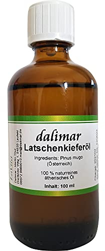 Latschenkieferöl - ätherisches Öl Pinus Mugo 100% naturrein von Dalimar (100 ml)