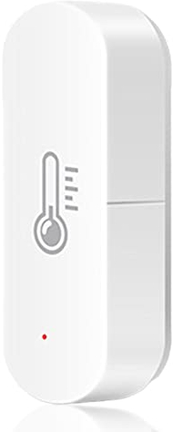 Temperatur Hygrometer Innen WIFI-Feuchtigkeitssensor Wireless Smart Thermometer Innentemperatur Automatischer Alarm Temperatursensor Smart Home für Gewächshaus Keller Haustiere Garage