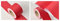 VisitRyl Selbstklebende Wandaufkleber Grenze 12cm X 500cm, TapetenbordüRe Selbstklebend BordüRe, Wasserdichte WandbordüRe FüR Zuhause BüRo Hotel Diy Dekoration Rot Matt