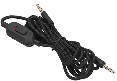 Yosoo Cavo per Cuffie, Cavo Aux con Microfono e Controllo del Volume, Cavo di Prolunga per Cuffie per G233 G433 GPRO GPROX