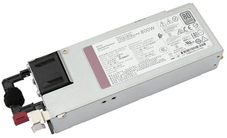HP P39385-001 Original Alimentation du Serveur 800 Watts pour ProLiant DL385 Gen10, DL380 Gen10 NC 8SFF