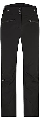 Ziener Damen TILLA Ski-Hose/Schnee-Hose | atmungsaktiv, wasserdicht, Primaloft, Black, 38