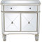 GUERNSEY Anrichte Einfaches modernes Wohnzimmer-Eingangsteilschrank, multifunktionales Sideboard, nordisches Spiegel-Sideboard Buffetschrank (Size : S:81X40X80cm)