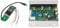 Umelee Scooter Dashboard & Mainboard Set für X-i-a-o-m-i 4 Pro, BLE Dashboard + Mainboard Platine, Elektro Scooter Zubehör (3 Kabel)