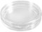Lot de 10 petites boîtes à capsules rondes en plastique transparent 26 mm
