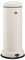 WESCO Big Baseboy Poubelle de couleur sable mat, tôle d'acier revêtue par pulvérisation, volume de 30 litres, amortisseur intégré, pédale en métal avec surface d'appui en caoutchouc