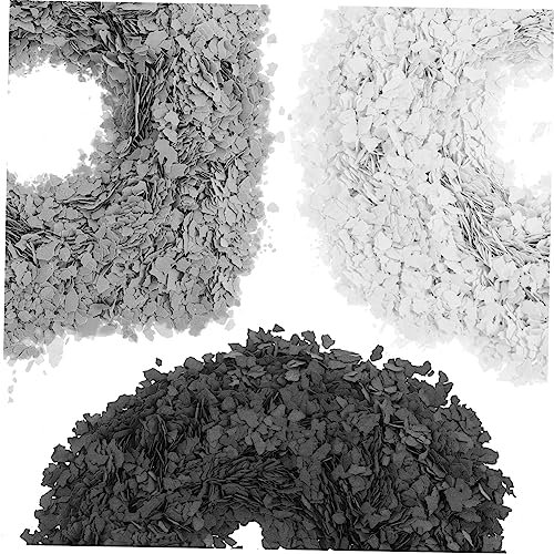 Hoement Epoxid-bodenflocken Betonfarbe Mischung Dekorativer Farbchips Für Betonbodenbeschichtungen Farbflocken Für Innen Und Außenbereich