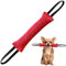 Helweet Manicotto per Cani, Salsicciotti per Cani, Salsicciotto Cane Addestramento, Giocattolo per Rimorchiatore per Cani, Aiuta a Migliorare L'attenzione del Tuo Cane, Rosso, 30 x 8 x 5cm