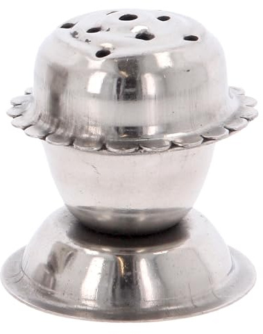 Incense Stick Holder Stainless Steel Agarbatti Burner Stand Traditional Indian Pooja Item for Religious Pooja Aarti Prayer Ritual Mandir Temple Yoga Diwali Navratri Home Deco (No. 3 (Diameter: 4.5cm))