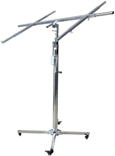 DKPLOE Elevador de Placas de Pladur para Techo, Elevador Placas Pladur Brazo Telescópico Ajustable Fácil de Operar Herramientas de Instalación Prácticas Y Que Ahorran Mano de Obra(3.3M)