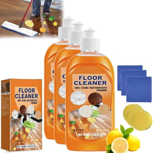Lifesunny Floor Cleaner, Lifesunny Cleaner, Powerful Decontamination Floor Cleaner, Household Floor Cleaner For Wood, Wood Floor Cleaner and Polish, Multipurpose Floor Cleaner for Wood (3)
