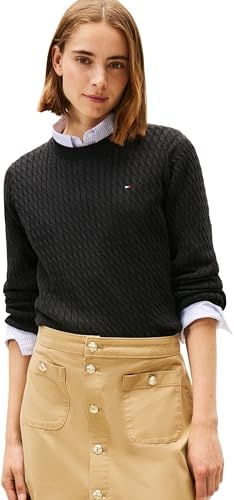 Tommy Hilfiger Cable C-NK LS Sweater
