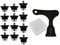 DOUDINGMAO 12Pcs Calcio Spikes Chiodi Vite Tacchetto Da Calcio Borchie di Ricambio Tacchetti Da Calcio Per Le Donne Uomo Ragazzo E Ragazza Scarpe
