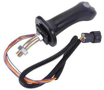 ZAPYVET 218-6118 Joystick-Griff 2 Tasten Bagger, Passend für Caterpillar | Kompaktlader 216B 216 216B SERIE 216B3 226 226B 226B3 2 Tasten Griff Bagger Joystick Kit 2186118, CA2186118