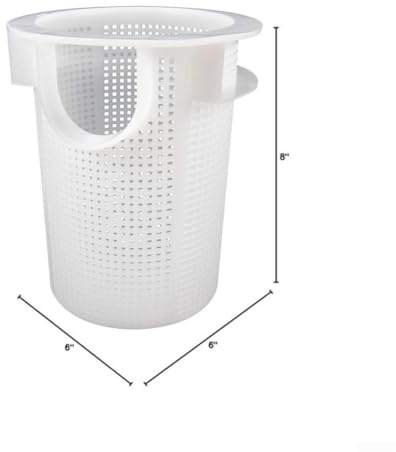 Posheliox Cesta de bomba de piscina, reemplazo de cesta de colador, construcción ABS, para piscinas enterradas y spas de la serie Pentair (1 unidad)