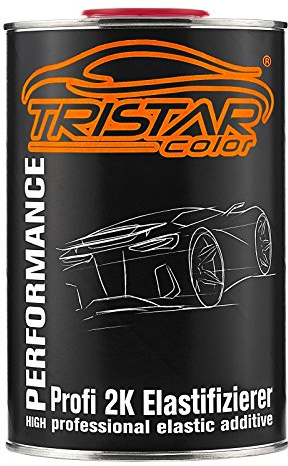 TRISTARcolor Elastifizierer Weichmacher Additiv 2K Dose 1,0 Liter | Elastic für 2K Füller und Klarlack, verhindert Rissbildung, für Stoßstangen und Spiegel, ergiebig, Made in Germany