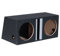 Doppel Basstunnel Subwoofer-Leergehäuse 12″/30cm 2x50L