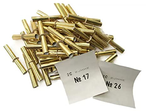 PARTY DISCOUNT Röllchenlose Nieten Gold, 500 Stück