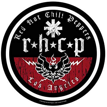Red Hot Chili Peppers L.A. Biker Backpatch/Rückenaufnäher