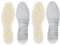 2 Paar Einlegesohlen aus echter Lammwolle mit Alu-Schicht, Natur, Größe 38, Damen, Herren, Made in Germany, mit gratis 5h Wärmebooster, nachhaltige Wärmesohlen, Wintersohlen, mit Alu-Latexboden