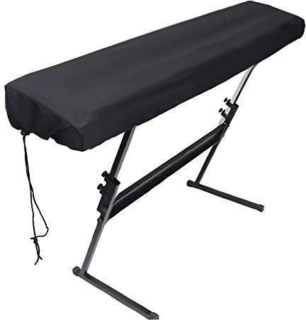 Funda de piano portátil impermeable con cordón ajustable cubierta antipolvo piano para teclado 88/61 teclado teclado (61 teclas)