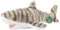 EcoBuddiez - Requin Tigre de Deluxebase. Peluche Douce Moyenne de 41cm Faite de Bouteilles en Plastique Recyclées. Cadeau Calin écolo pour Enfants et Animal Doux et Mignon pour Bambins.