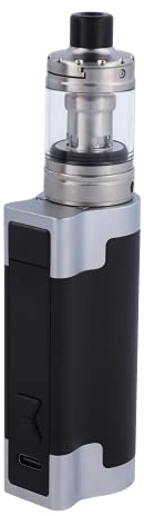 aspire Zelos 3 E Zigaretten Set von, 3200mAh Akku, Natilus 3 Verdampfer mit 4 ml Tankvolumen (schwarz)