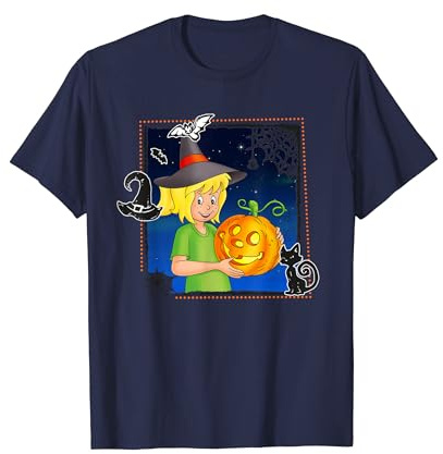 Bibi Blocksberg - Happy Halloween mit Kürbis T-Shirt