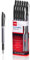 Cello Ballpoint Pen Black Pen Pack of 12 Ballpoint Pens Smooth Writing (1.0mm) Medium Point Ideal for School, Home, Office, University