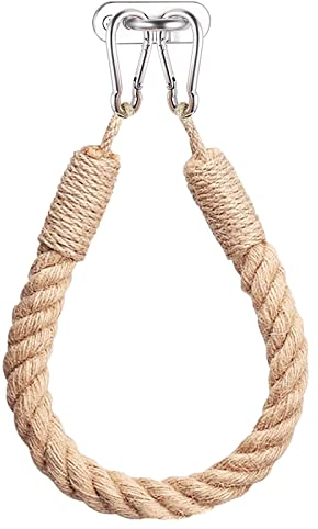 Rope Toilet Roll Holder, Natural Handmade Towel Rails Towel Holder Wall Mounted Bath Towel Rings Jute Rope Bathroom Accessories for Rustic Farmhouse, Coastal Decor