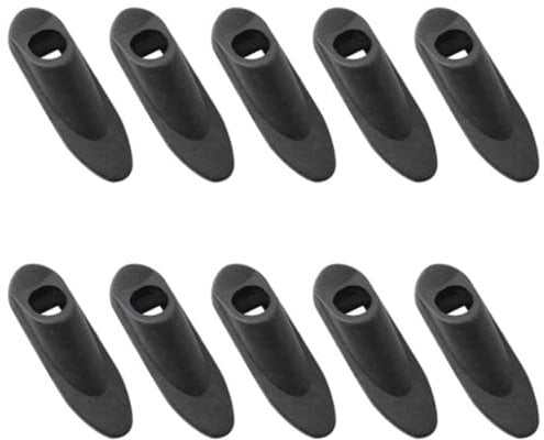 QCVENL 10 Pieces Bike Cable Pipe Clamp Grommets Brake Shifter Line Single Hole Housing Fixed Device Embedded Buckle Cable Wire Tube Clamp