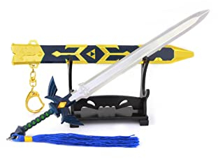 1 x Schild Schwert Spear Modell Schlüsselanhänger mit Display-Ständer, Stil 7, Einheitsgröße