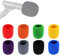 8 Pz colorati Spugna microfono, Antivento microfono, Custodia protettiva in schiuma,Coperture per Microfono per rendere il microfono antipolvere, a prova di caduta,antibatterico e antivento (8 colori)