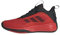 adidas Herren Own The Game 3 Shoes Basketball-Schuhe, Core Black/Red/Red, 49 1/3 EU