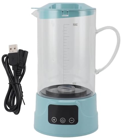 POYHKFD Hydrogen Water Pitcher 5V 1000‑1500ppb 1.5L, Hydrogen Water Generator Bottles with USB Port, Rechargeable Hydrogen Rich Water Generator Machine for Improving Water Quality