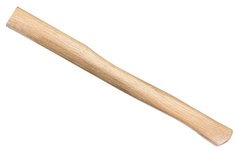 CoCud Axe Handle Replacement, 50cm/20 Oak Wood Flat Comfort Grip Wooden - (Applications: for Hatchet Hammer Oval Eye)