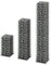 Juroupi Gabionen-Set 3-TLG. Verzinkter Draht Gabione Gravel Grid Hochteich