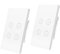 Interruttore della luce Intelligente ZigBee, Controllo Vocale Funziona con Alexa e Google Home, Timer e Condivisione Dispositivo, È necessario il filo di neutro, Necessità di un hub zigbee,4 way(2PCS)