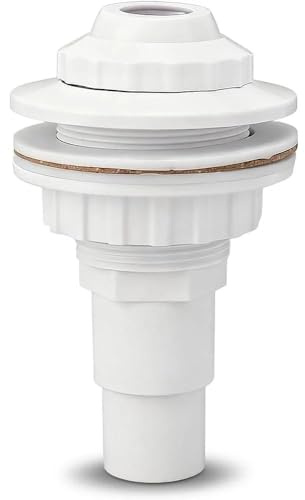 Tissting Pool Einlaufdüse 32mm/38mm 1 1/2 Zoll Verstellbar Auslassdüse