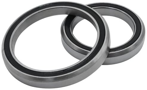Ollanoos 2Pcs Bicycle Headset Bearings, Steel Bike Headset Bearings Replacement for Trek Domane Emonda Madone Bikes Knock Block Systems 30.15x41x6.5 / 40x51x6.5mm