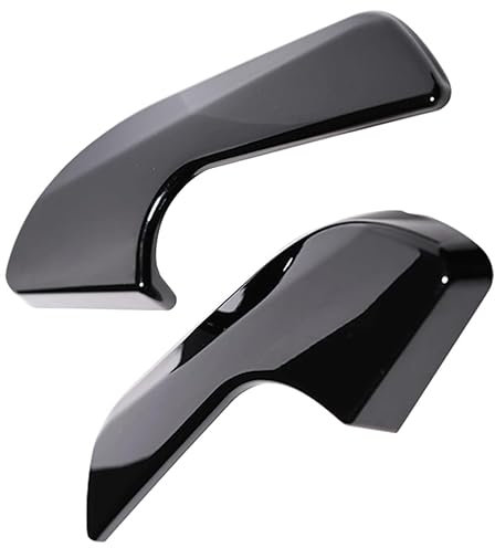 VHEUHZ Maniglia interna della porta Decorazione guscio protettivo copertura Trim compatibile con Alfa Romeo Giulietta Adesivi per interni auto (Nero brillante)