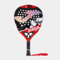 Joma Pala de Pádel Tournament Pro, 350 g - Tubular y Plano 100% Carbono con Núcleo Flexo Black EVA - Tecnología Rotation y Vibra-out - Incluye Funda - Circuito A1 Pádel